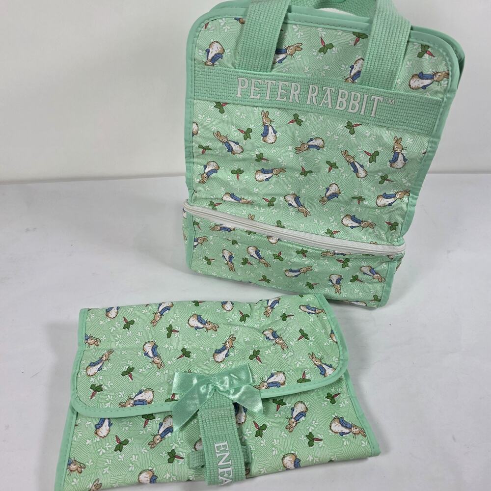 Vintage 1997 Peter Rabbit Baby Diaper Breastmilk Formula Storage Bag